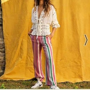 Free People La Paz Pants; NWOT